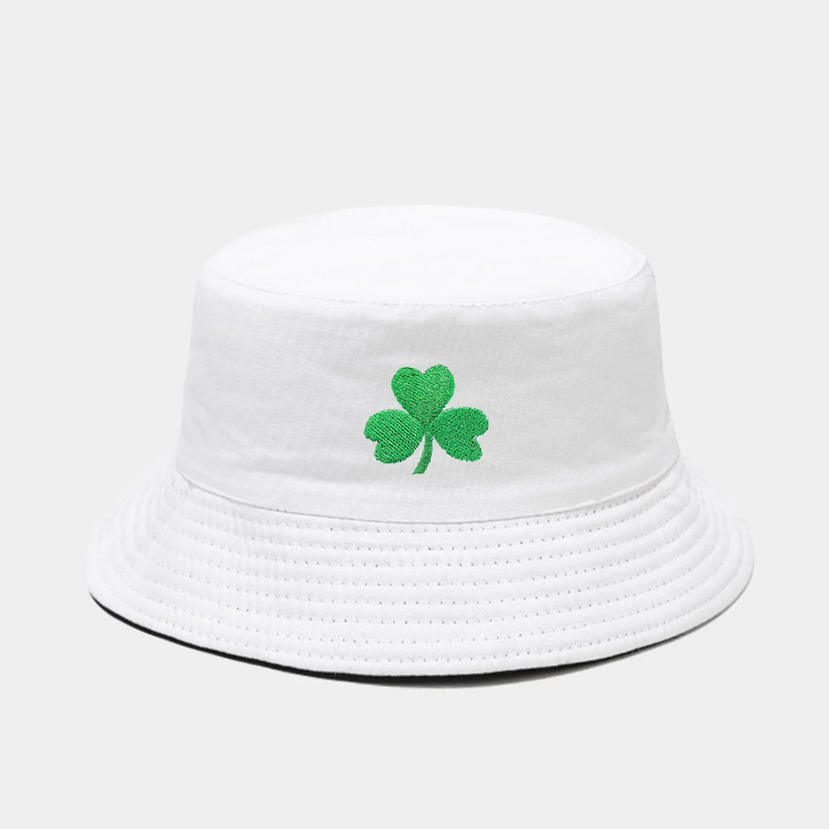 “Shamrock” Fashionable Embroidered Fashionable Fisherman Hat Bucket Hats For Men Women