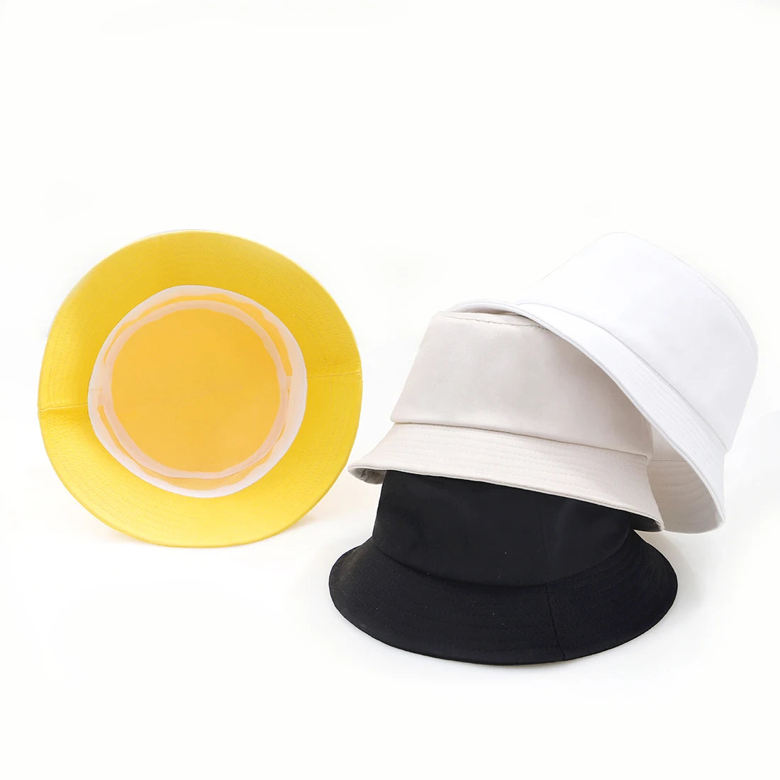 Anime Print Bucket Hats Unisex Fashion Women Men