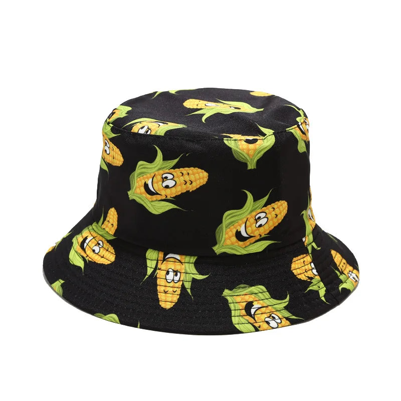 Wholesale Bucket Hat Various Vegetable Pattern