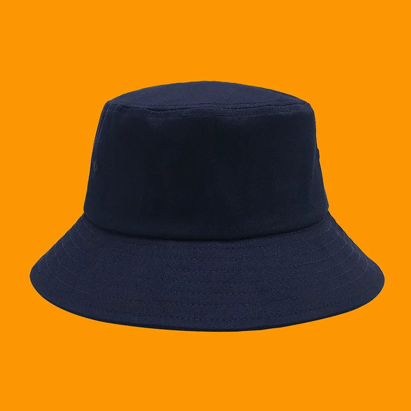 Bucket Hat for Ladies Beach Cotton Plain Panama Hats