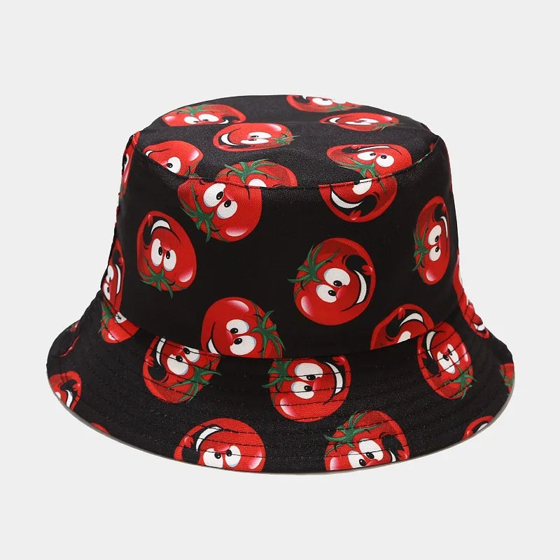 Wholesale Bucket Hat Various Vegetable Pattern