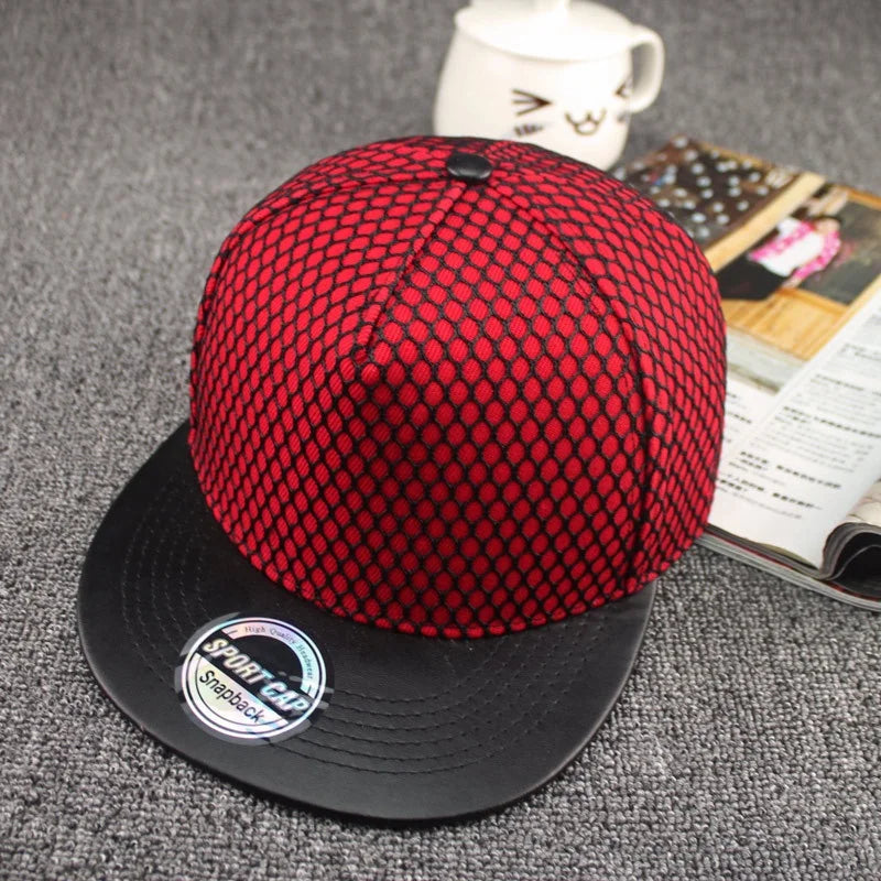 5 Colors Plastic Triangle Hip Hop Hat Snapback Cap For Men And Women
