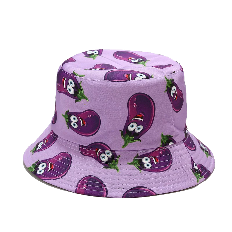 Wholesale Bucket Hat Various Vegetable Pattern
