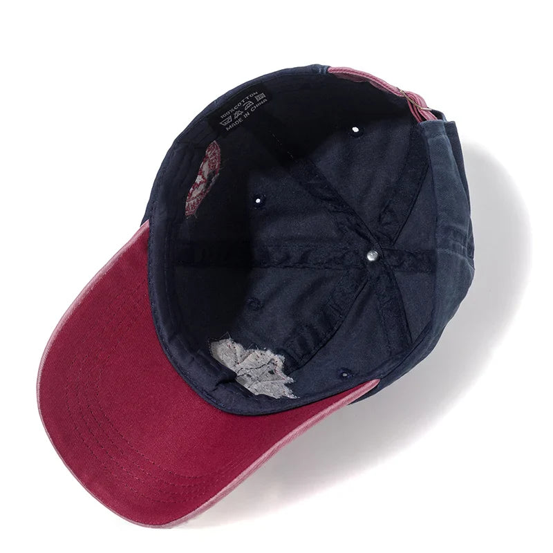 Unisex Washed Cotton Vintage Cap Canada Big