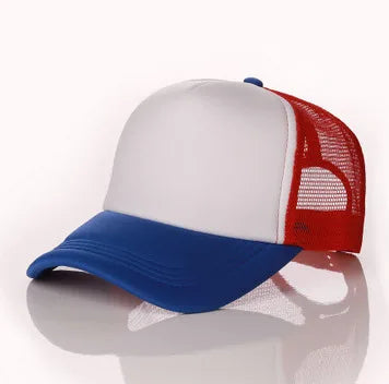 Summer Mesh Black Leopard Print Curved Baseball Caps