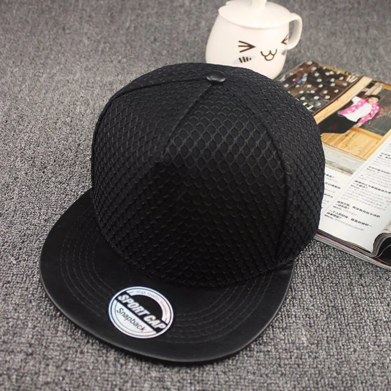 5 Colors Plastic Triangle Hip Hop Hat Snapback Cap For Men And Women
