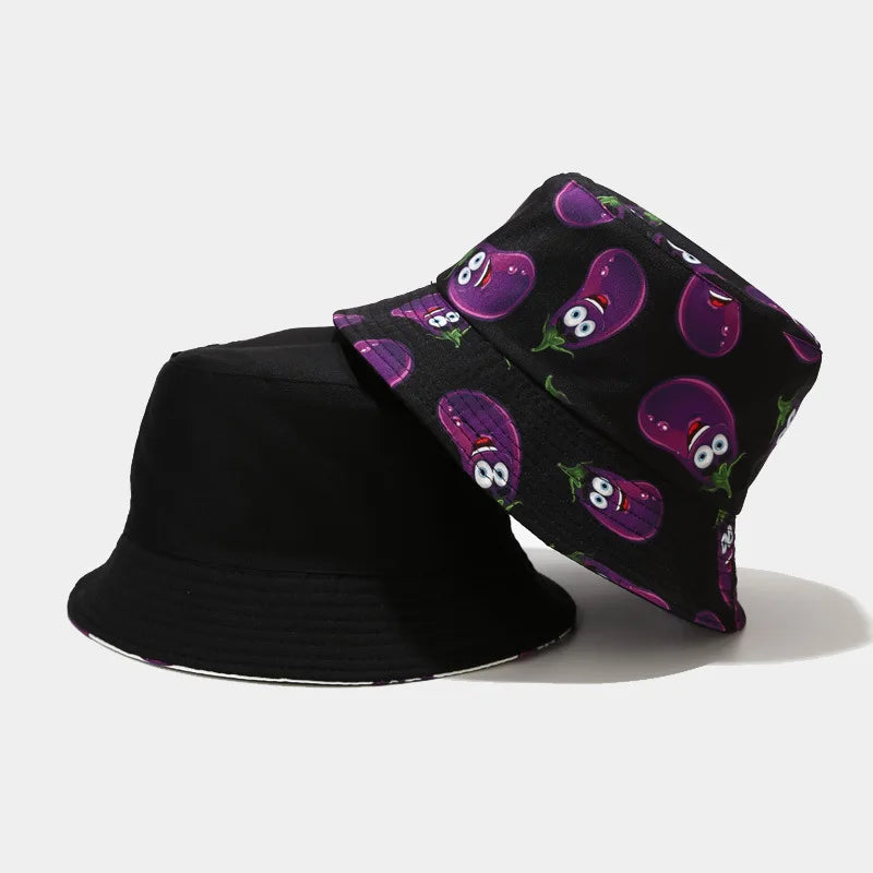 Wholesale Bucket Hat Various Vegetable Pattern
