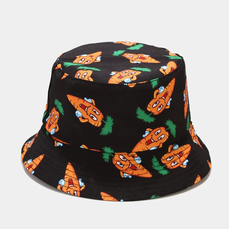 Wholesale Bucket Hat Various Vegetable Pattern