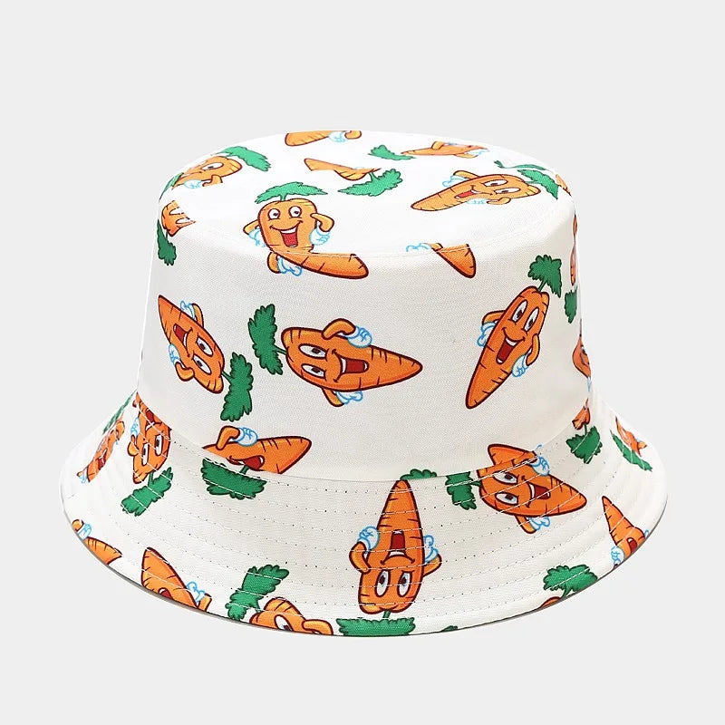 Wholesale Bucket Hat Various Vegetable Pattern