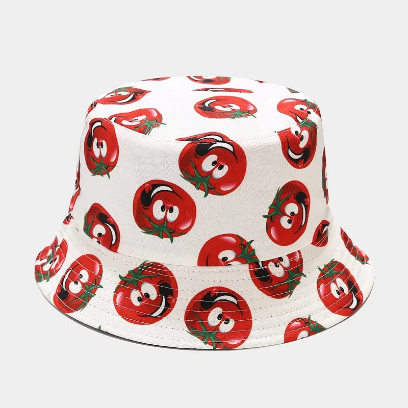 Wholesale Bucket Hat Various Vegetable Pattern