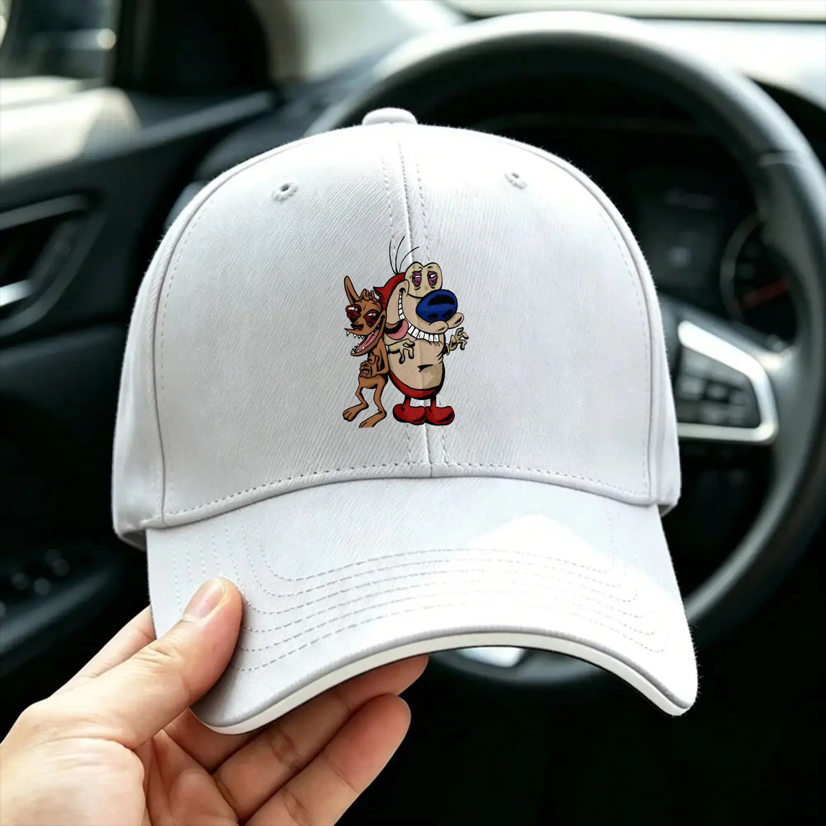 Ren and Stimpy Show Baseball Cap