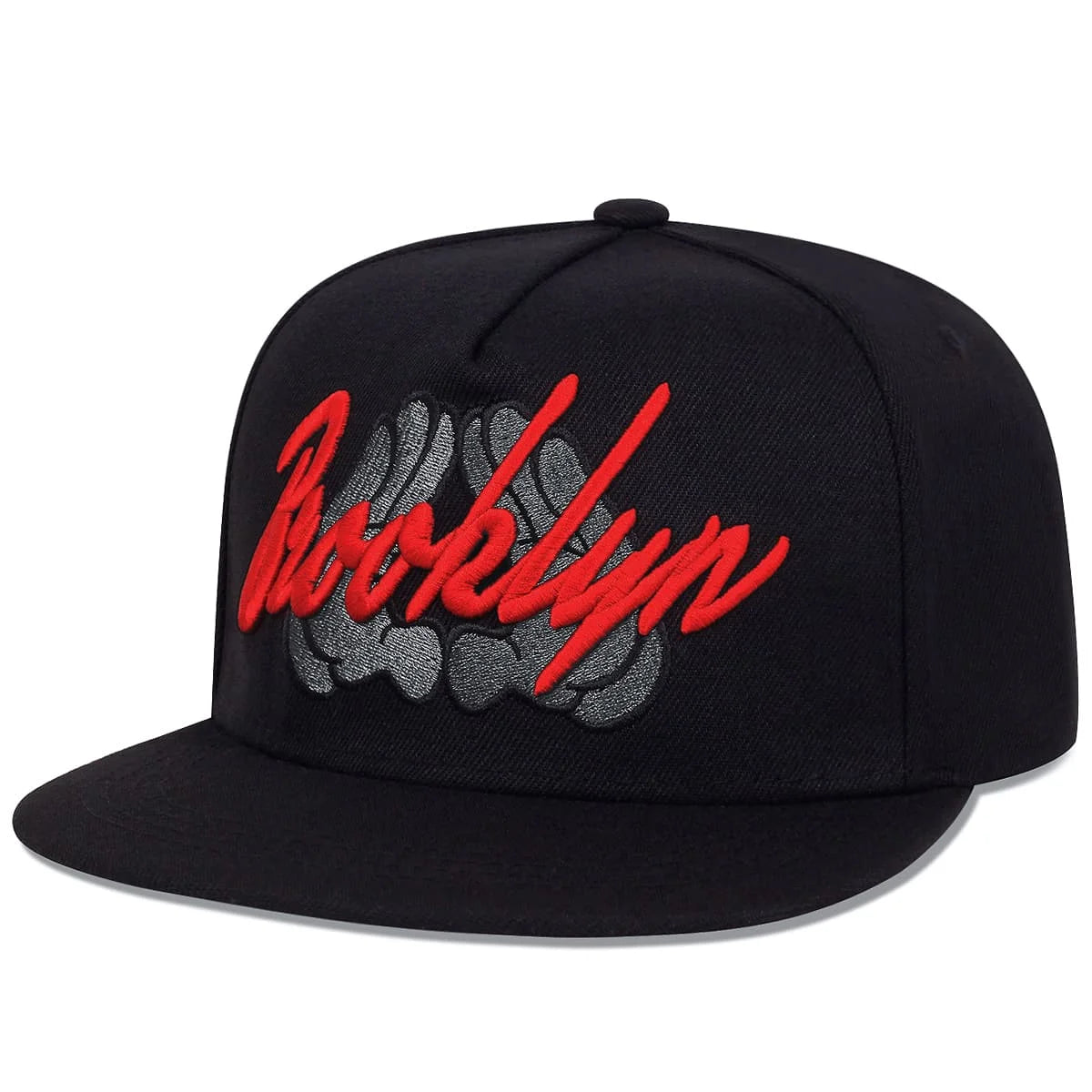 Fashion ALL IN Embroidery Baseball Cap Brooklyn Black Snapback Hat For Men Women Cap Bone