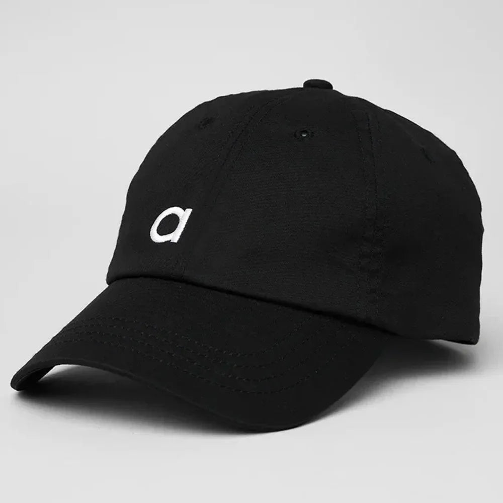 Unisex Sports Off-Duty Cap Yoga Duck Tongue Hat Summer Black White Baseball Cap