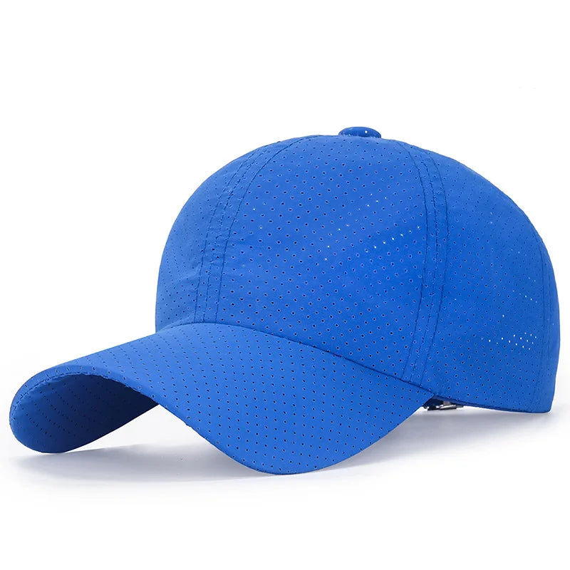 Wholesale Men Women Summer Baseball Cap Quick Drying Hats Unisex