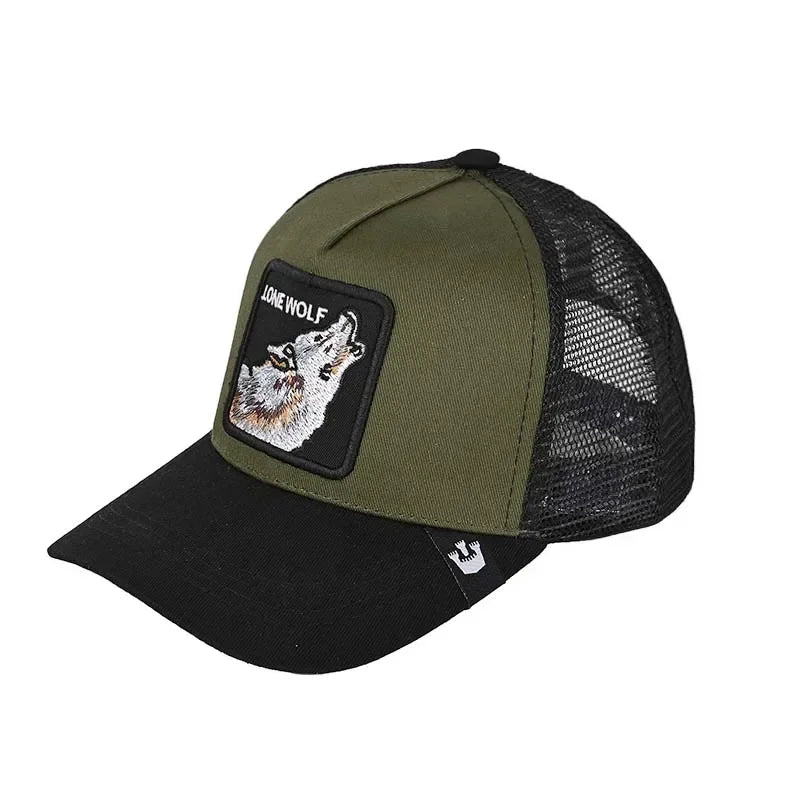 Fashion Animals Cartoon Embroidery Baseball Caps