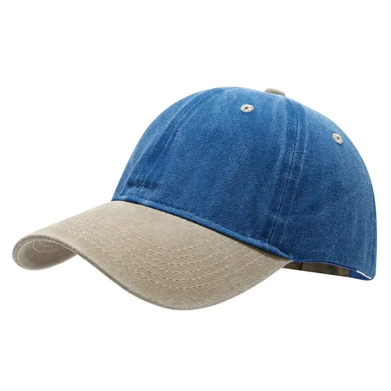 Vintage Washed Baseball Cap For Men