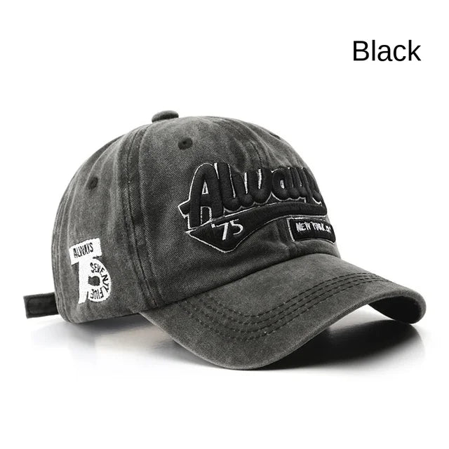 Embroidered Baseball Cap For Women Men New