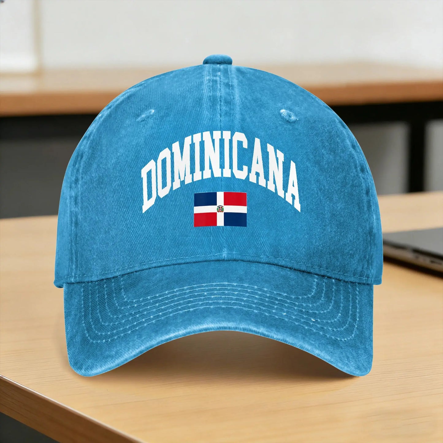 Dominican Republic Dominicana Flag Graphic Baseball Cap