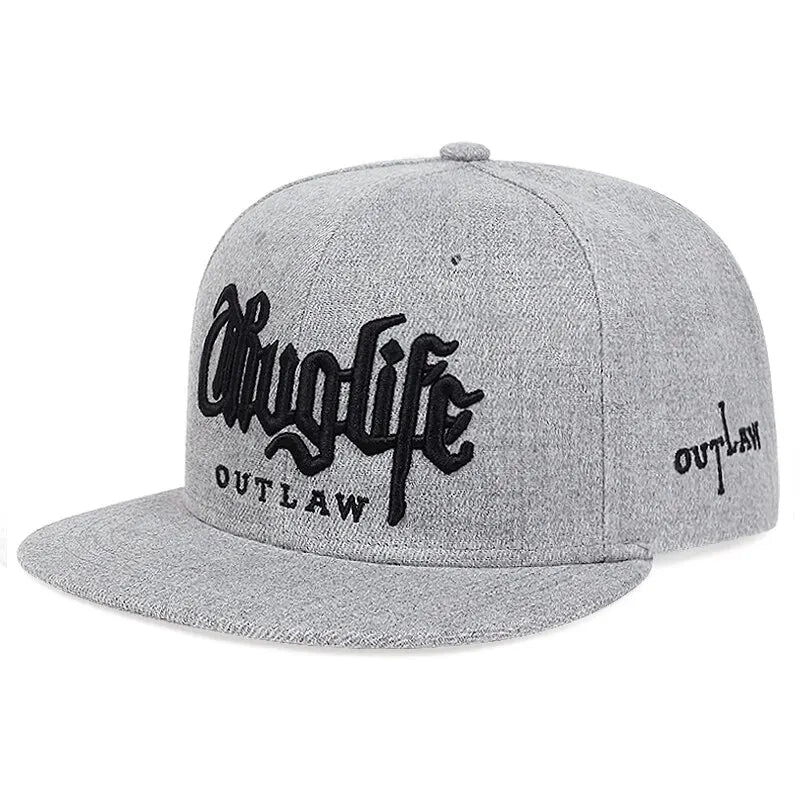 Fashion Fastball CAP Thuglife Embroidery Hip Hop Baseball Cap Snapback Cap