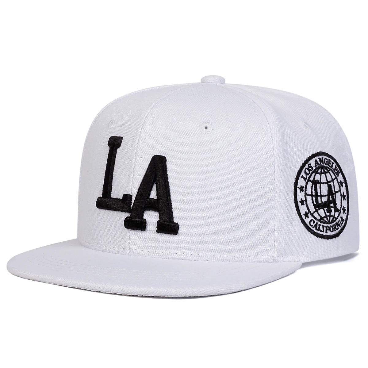 Unisex Letter Embroidery Snapback Caps Spring Autumn Outdoor Adjustable Baseball Hats
