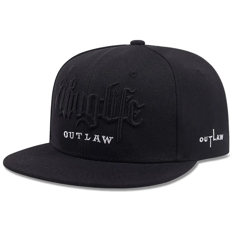 Fashion Fastball CAP ThugLife Embroidery HipHop Baseball Cap Snapback Hat