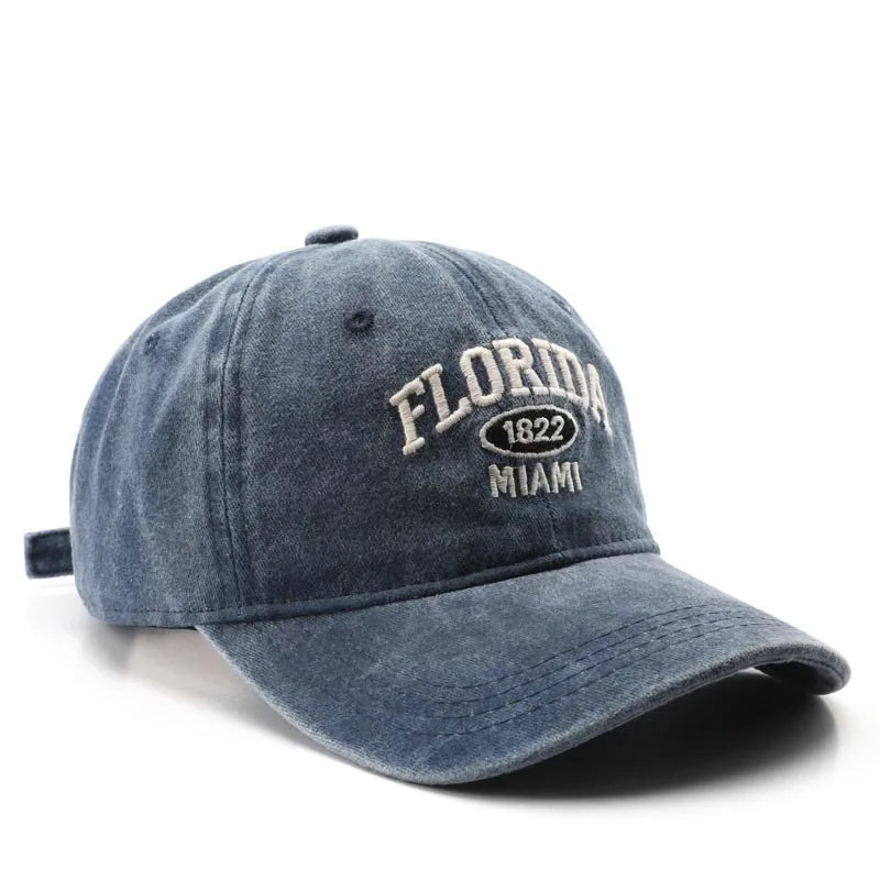 Vintage Washed Cowboy Baseball Cap
