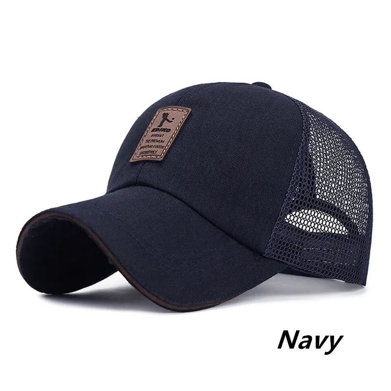 Women Men Summer Breathable Net Mesh Golf Baseball Cap