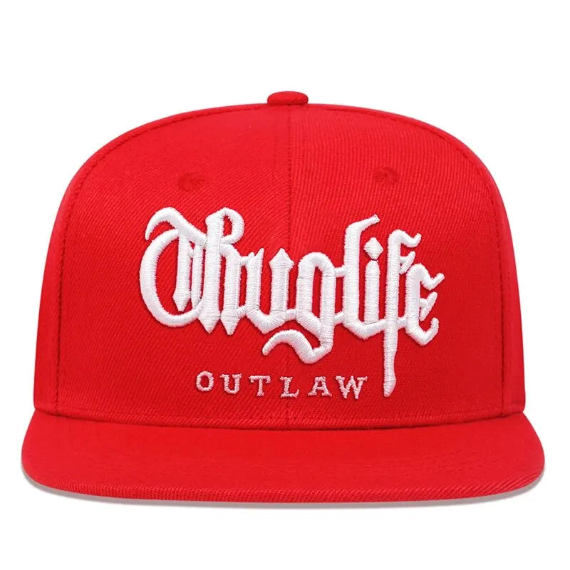 Fashion Fastball CAP Thuglife Embroidery Hip Hop Baseball Cap Snapback Cap