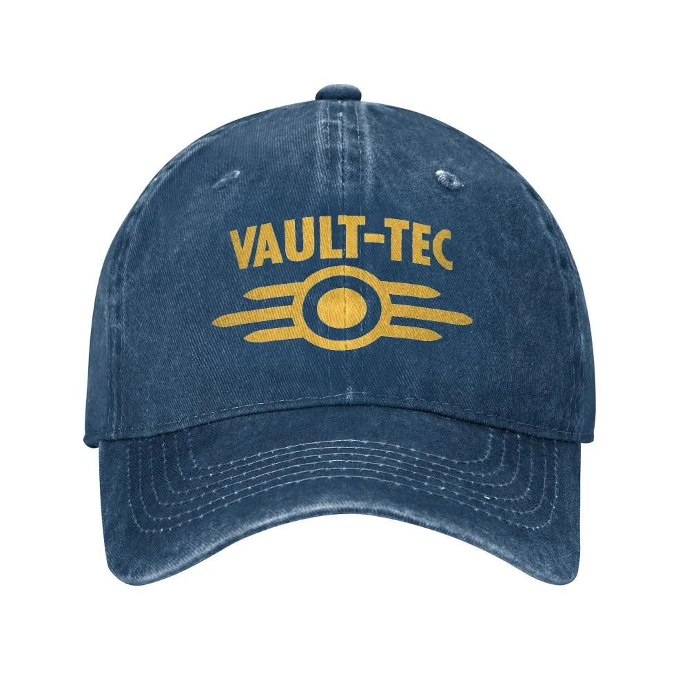 Vault Tec Logo Fallouted Game Sun Baseball Cap