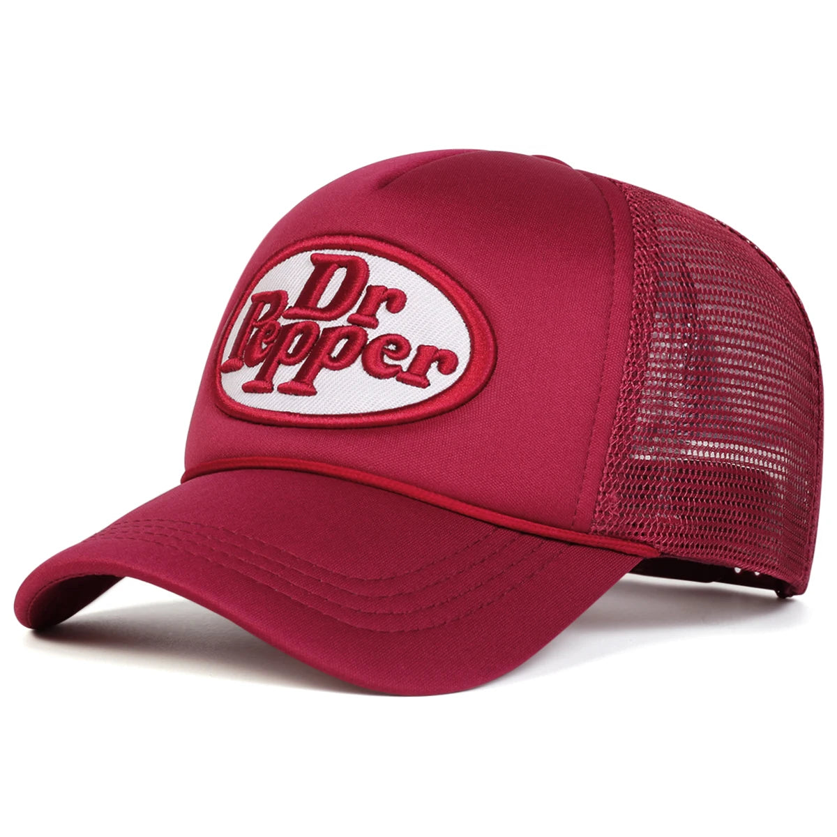 Unisex Dr Pepper Letter Embroidered Baseball Caps