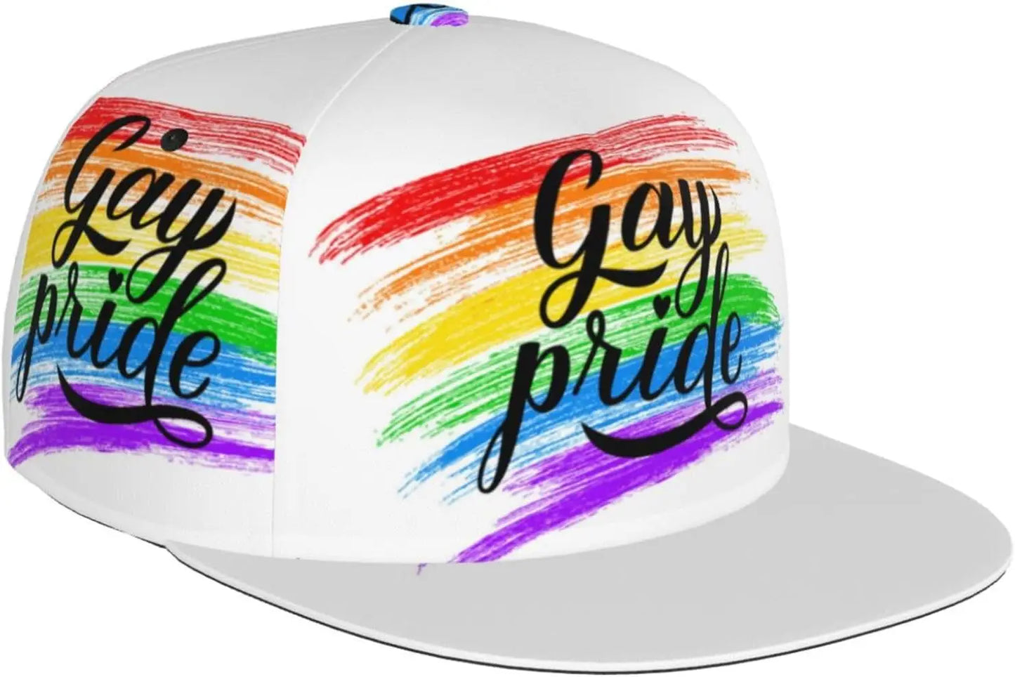 Rainbow LGBT Snapback Hats For Women Men