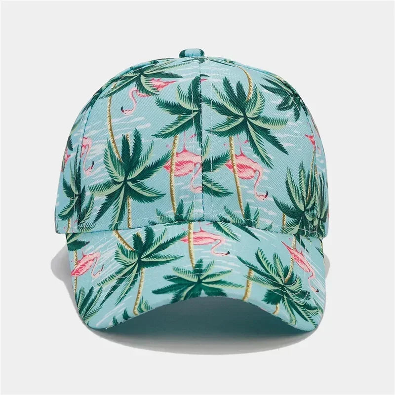 Four Seasons Polyester Print Casquette Baseball Cap