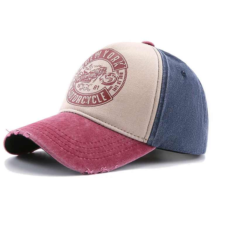 American Washed Cotton Baseball Caps Spring