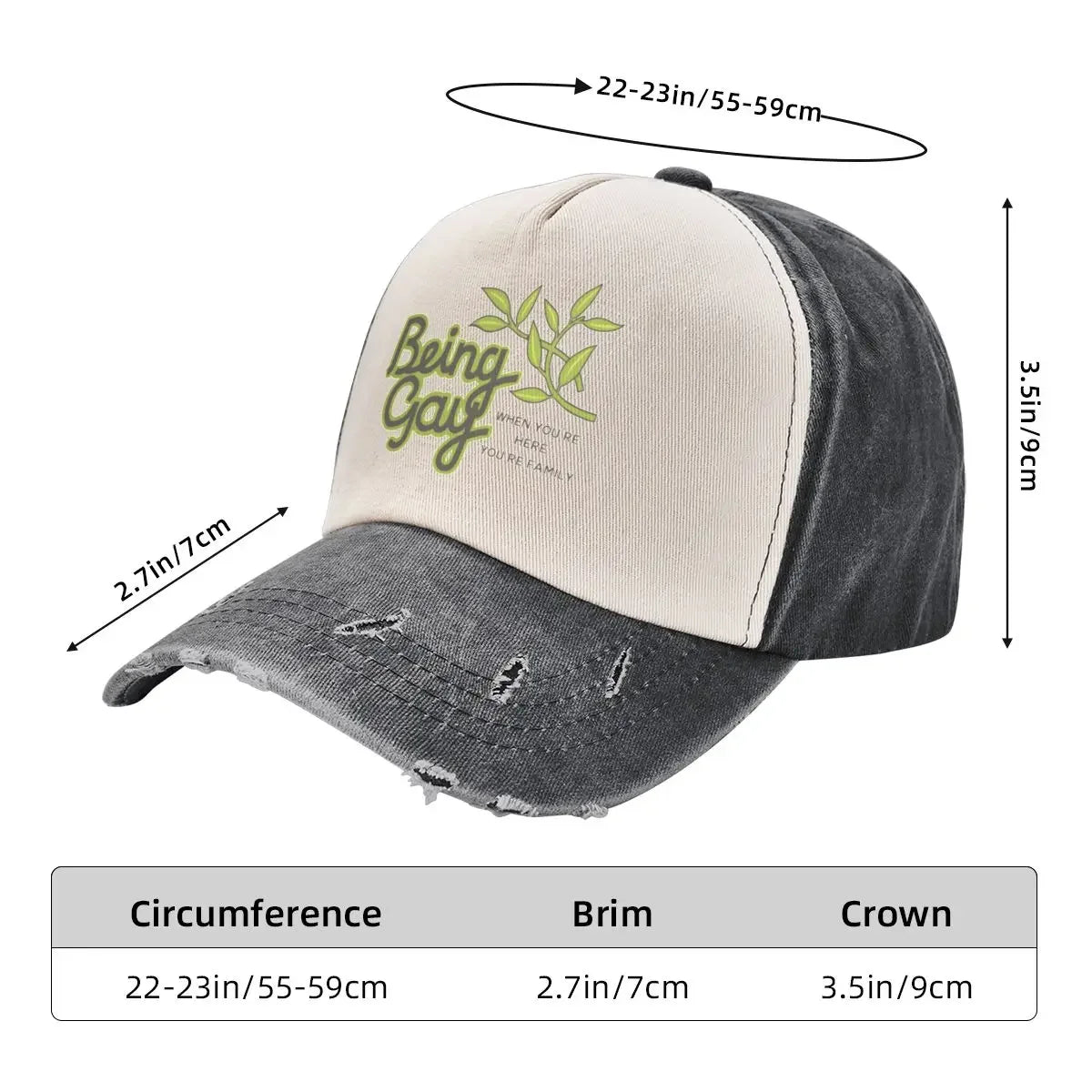Being Gay - Dimension 20 Baseball Cap