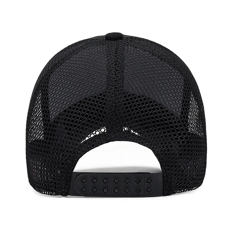 Women Men Summer Breathable Net Mesh Golf Baseball Cap