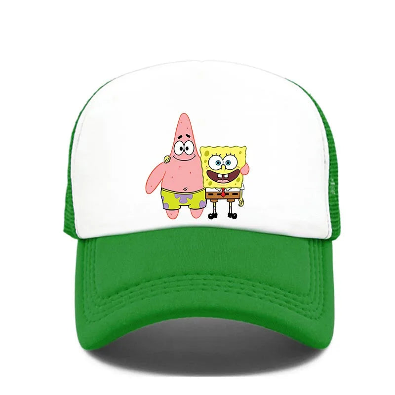 Fashion Cute SpongeBobs Print Baseball Cap