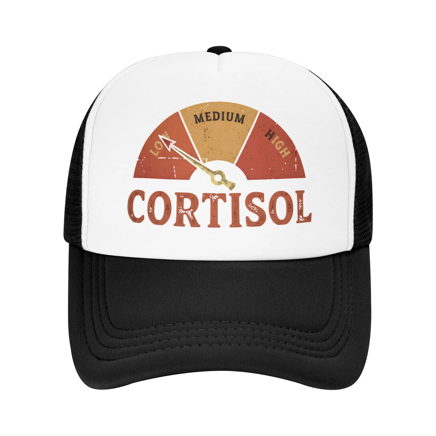 Summer Outdoor Low Cortisol Levels v Mesh Cap Baseball Hats