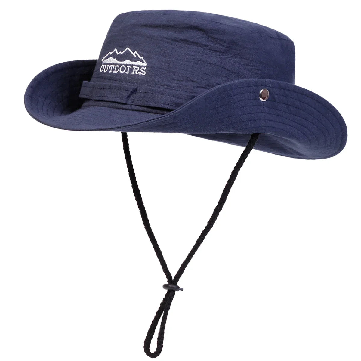 Unisex OUTDOIRS Mountain Range Embroidery Bucket Hat