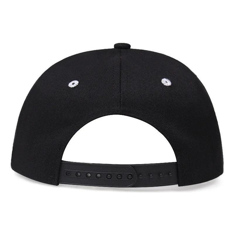 Five-pointed Star Embroidered Flat Brim