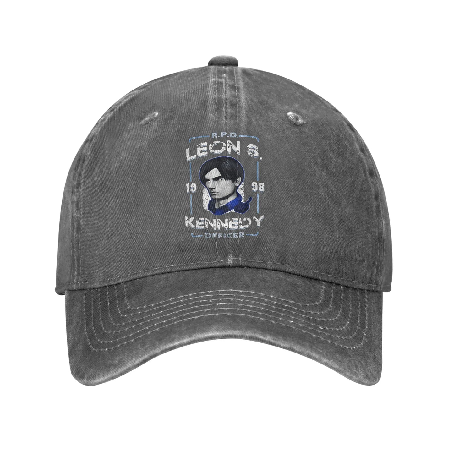 Handsome Man Leon Kennedy Gamer Fans Art Sun Baseball Cap