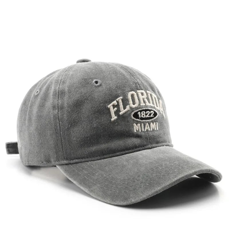 Vintage Washed Cowboy Baseball Cap