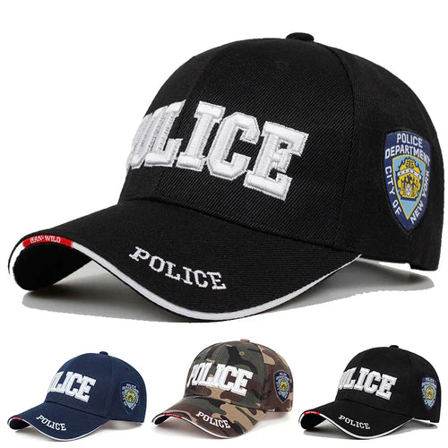 Unisex Shield Letter Embroidery Baseball Caps