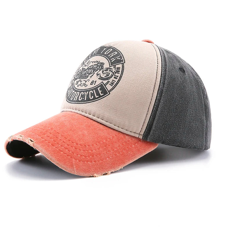 American Washed Cotton Baseball Caps Spring
