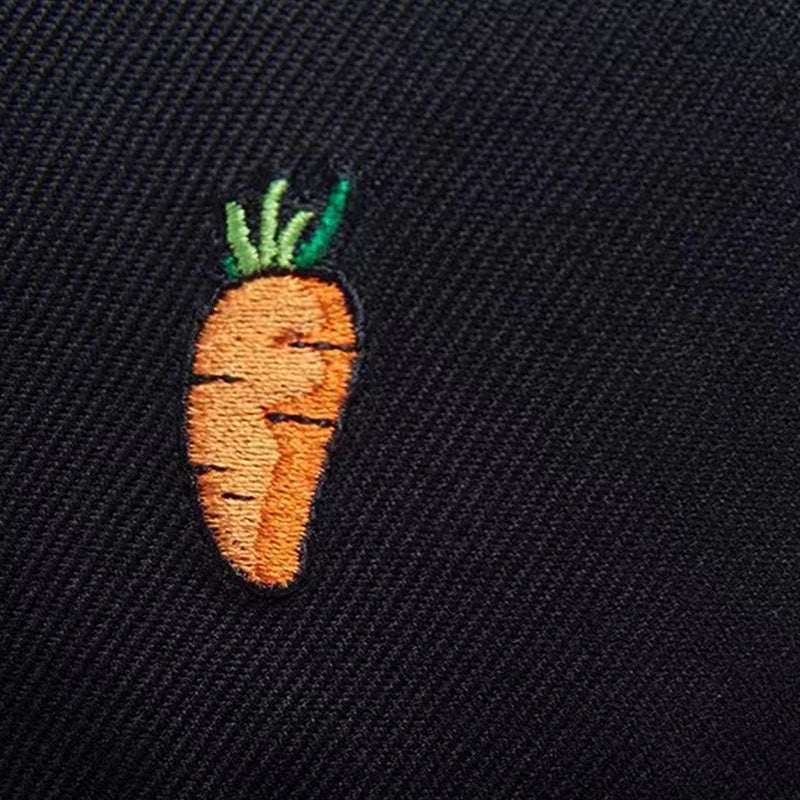 Cartoon Carrot Embroidery Golf Hat Snapback Hats For Men Women