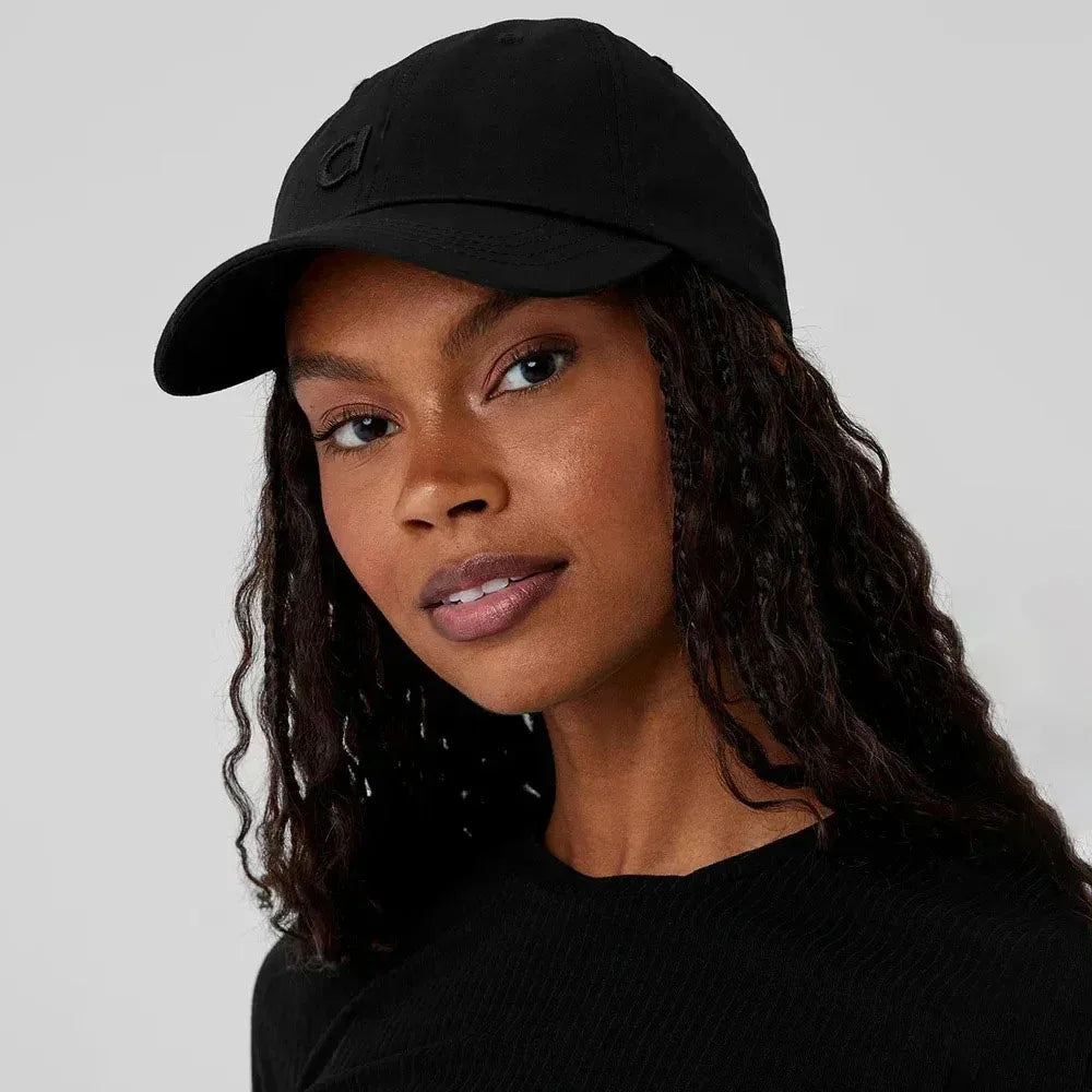 Unisex Sports Off-Duty Cap Yoga Duck Tongue Hat Summer Black White Baseball Cap