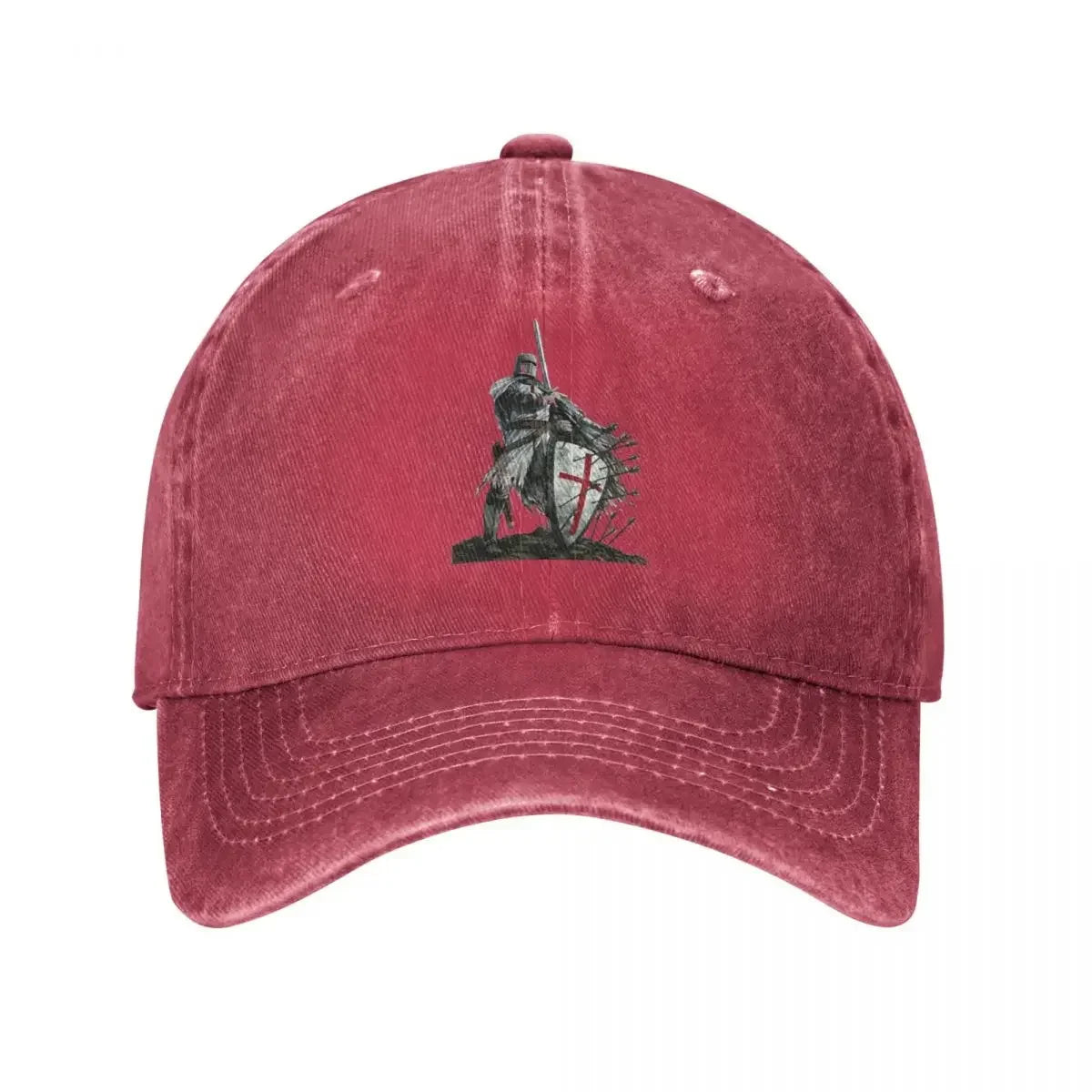 Templar Shield Cross Sword Knights Baseball Cap
