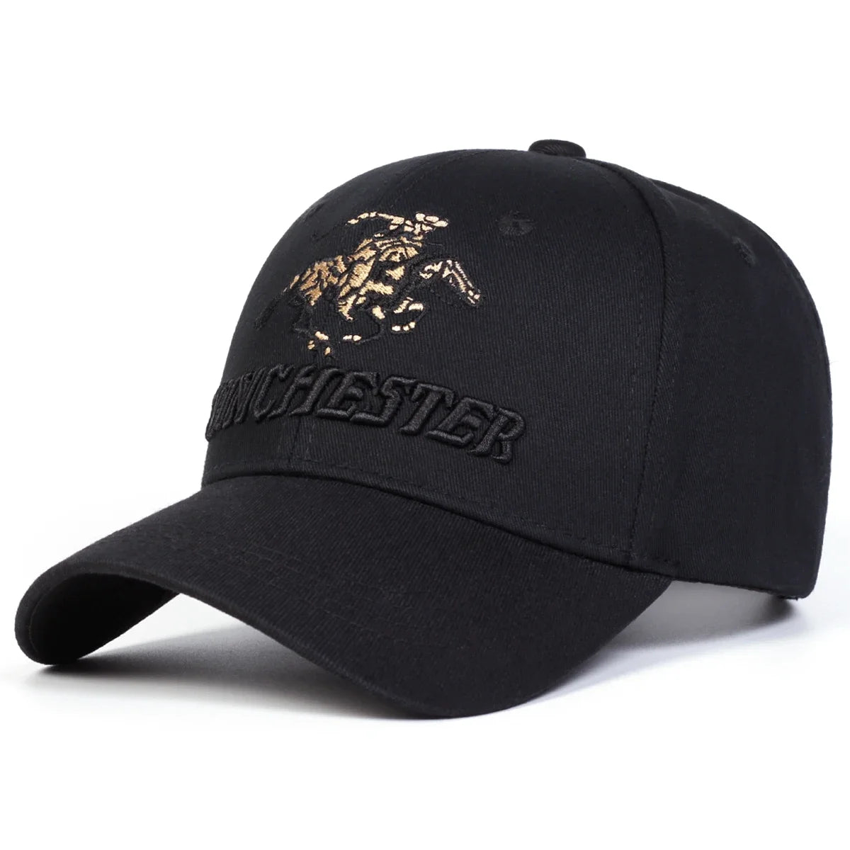 Unisex Winchester Letter Embroidery Baseball Caps