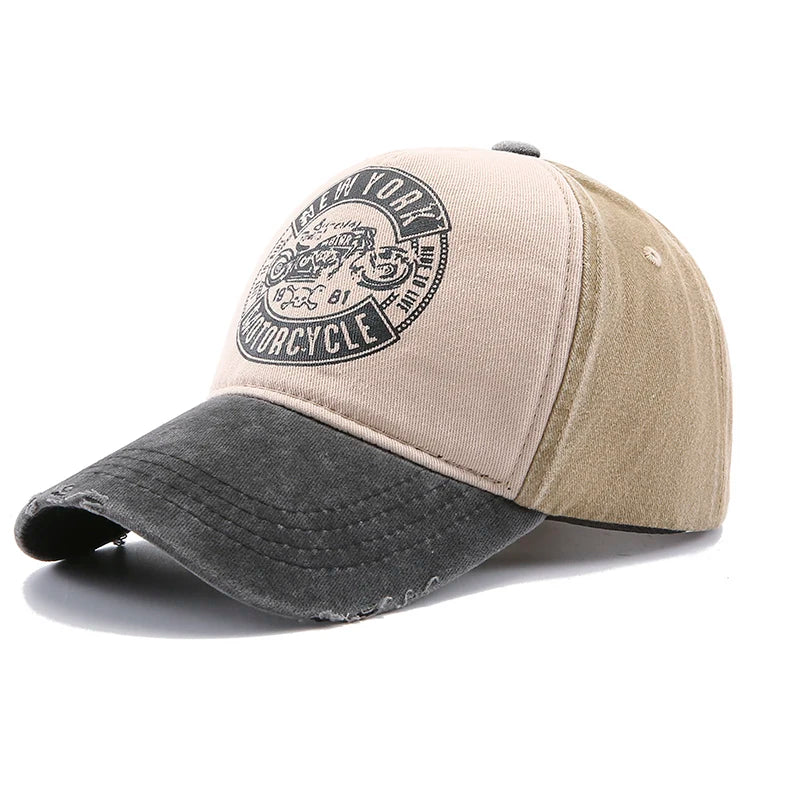 American Washed Cotton Baseball Caps Spring