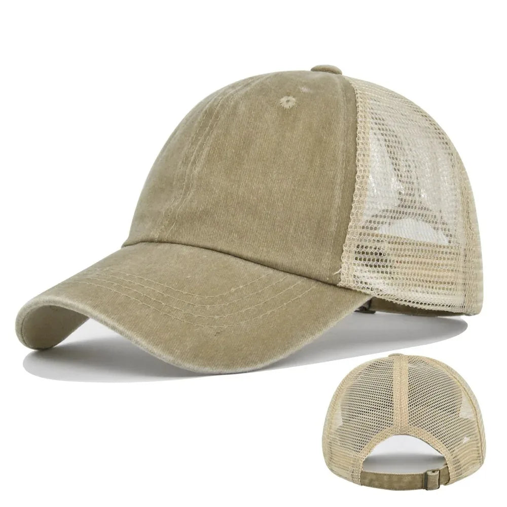Multi Colors Plain Baseball Cap Women Men