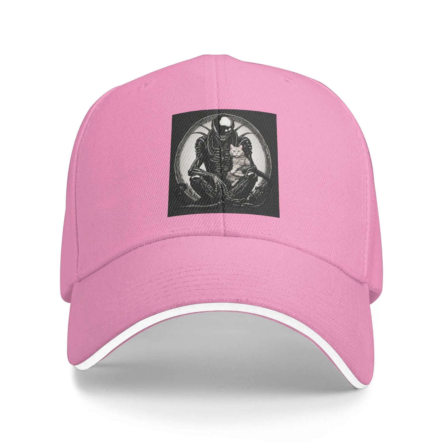Xenomorph And A Cat Cap Fashion Baseball Caps